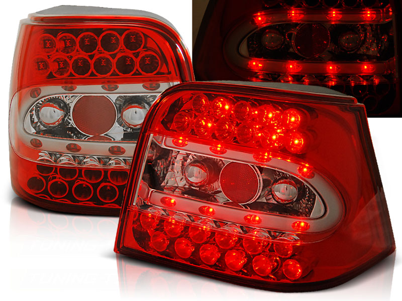 Zadné svetlá VW Golf 4 97-03 LED Red White