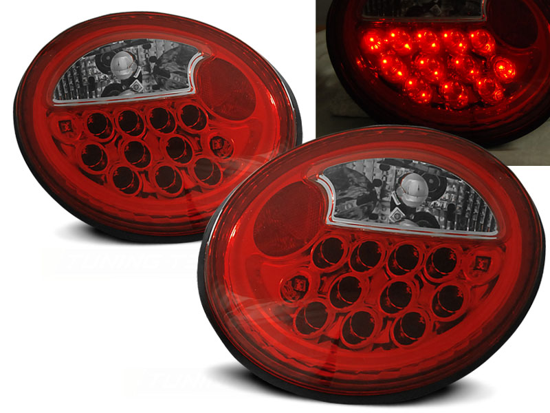 Zadné svetlá VW New Beetle 98-05 LED Red White