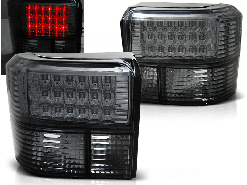 Zadné svetlá VW T4 90-03 LED Smoke - 56