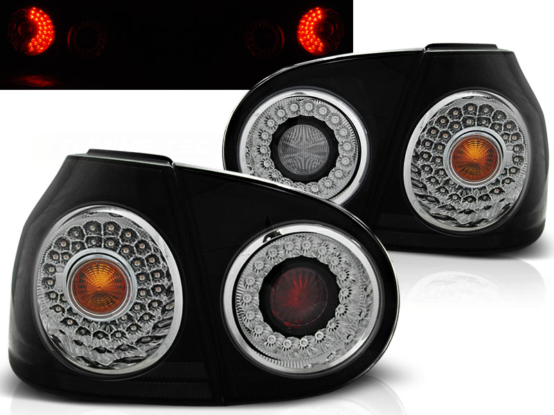 Zadné svetlá VW Golf 5 Hatchback 03-09 LED Smoke