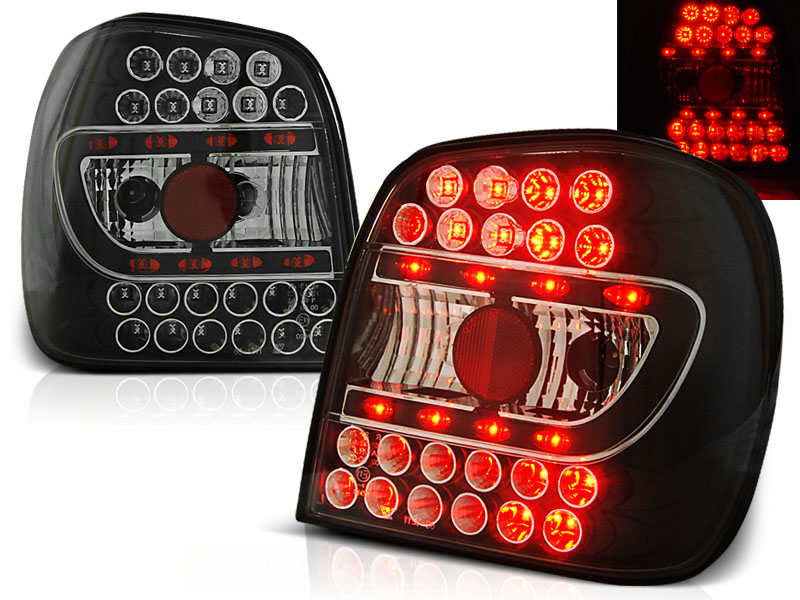 Zadné svetlá VW Polo 6N 94-99 LED Black