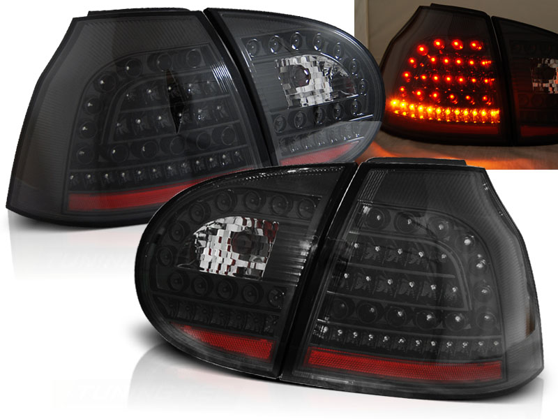 Zadné svetlá VW Golf 5 LED Black