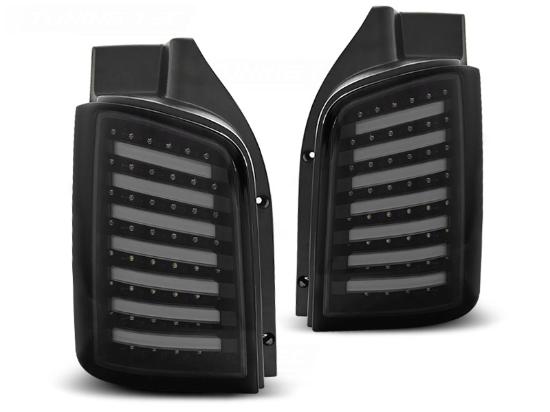Zadné svetlá VW T5 03-15 LED Black Smoke