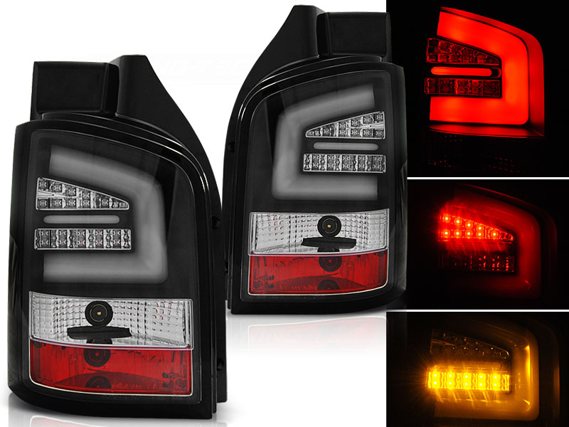 Zadné svetlá VW T5 03-09 LED BAR LED Black