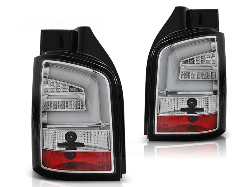 Zadné svetlá VW T5 10-15 LED BAR Chrome