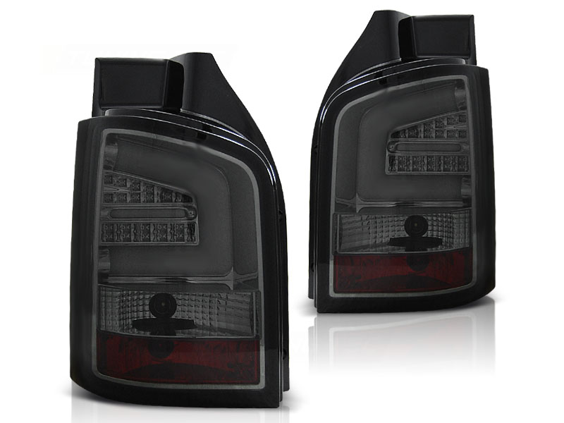 Zadné svetlá VW T5 10-15 LED BAR Smoke