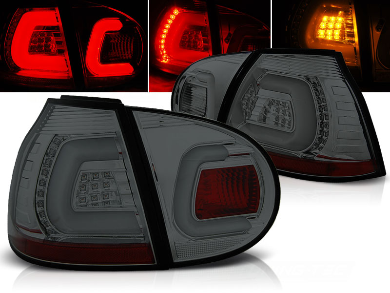 Zadné svetlá VW Golf 5 Hatchback LED BAR Smoke