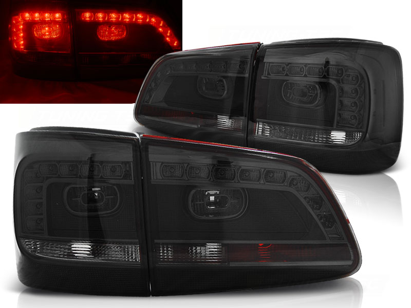 Zadné svetlá na VW Touran 2 2010+ LED Smoke