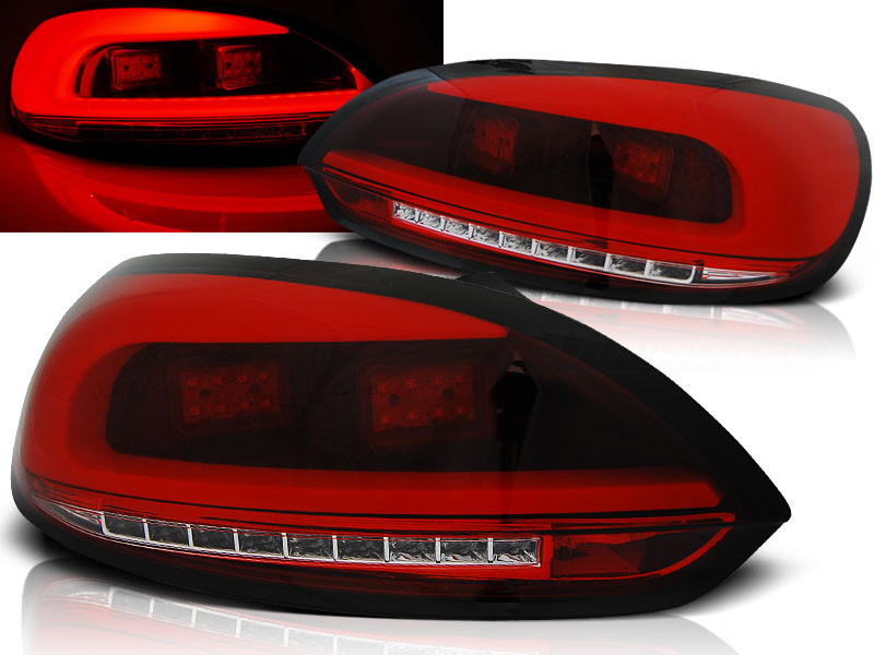 Zadné svetlá VW Scirocco LED BAR Red White