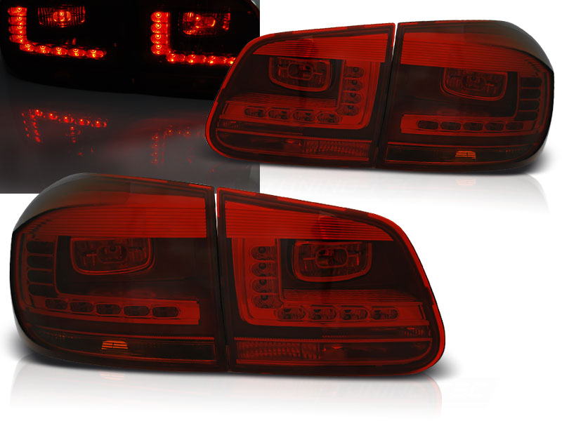 Zadné svetlá VW Tiguan 2011+ Red Smoke