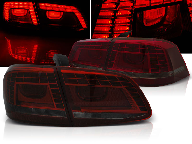 Zadné svetlá VW Passat B7 10-14 Sedan LED Red Smoke