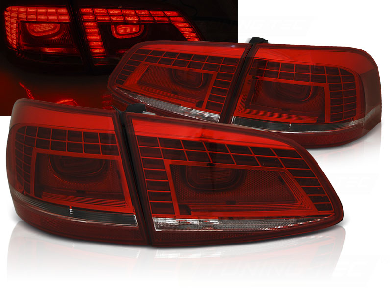 Zadné svetlá VW Passat B7 Variant 10-14 LED Red White