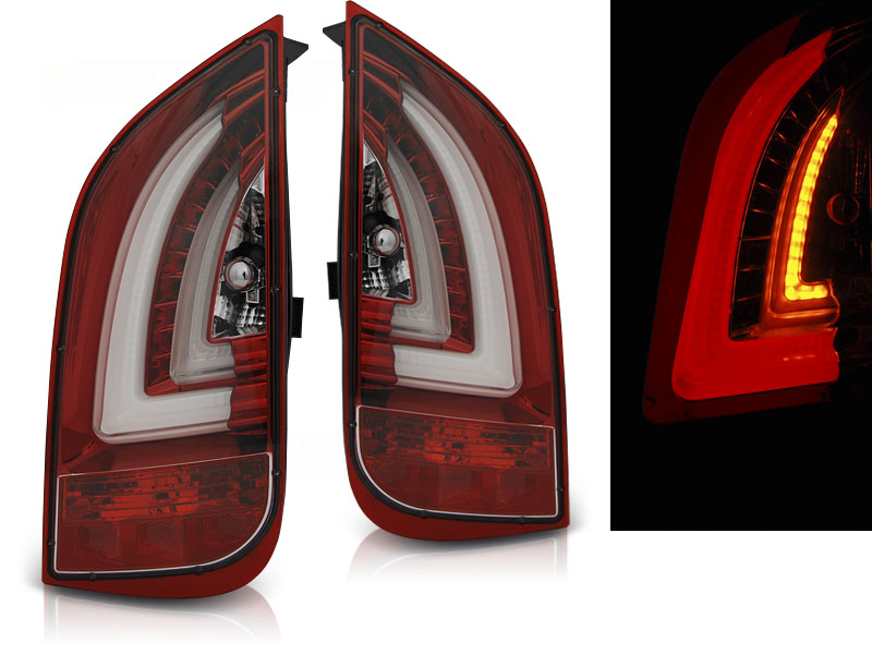 Zadné svetlá Škoda Citigo/VW UP LED BAR Red White