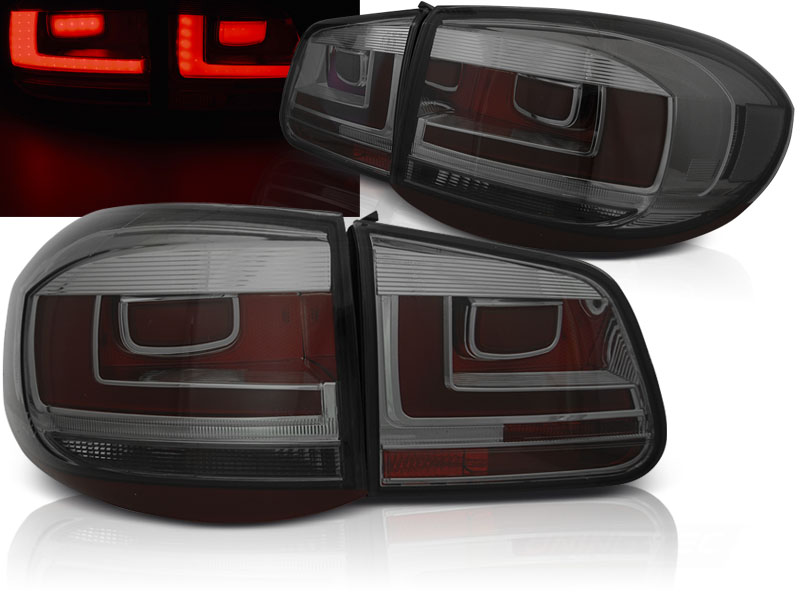 Zadné svetlá VW Tiguan 07-11 LED BAR Smoke