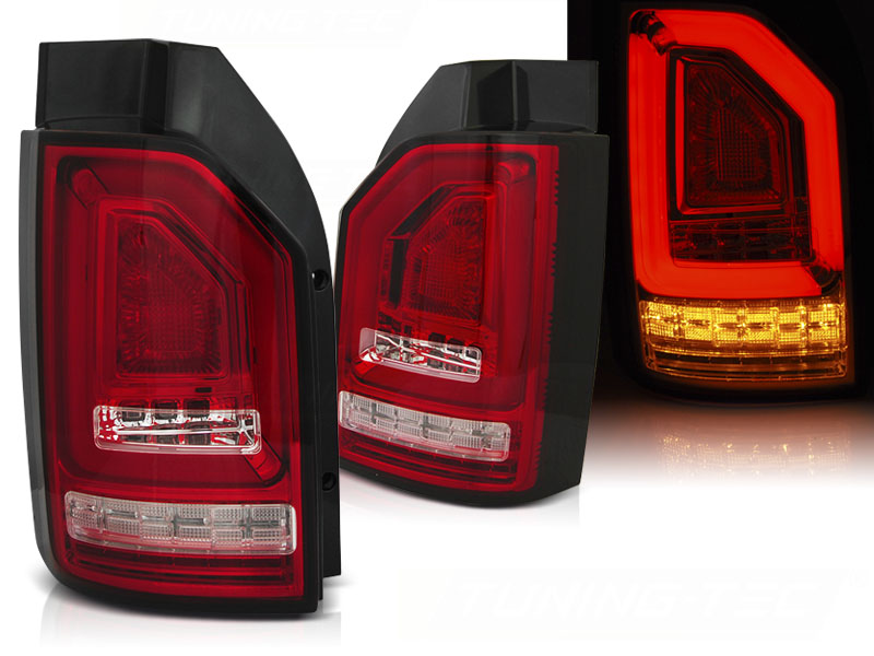 Zadné svetlá VW T6 LED BAR LED Dynamic Red White