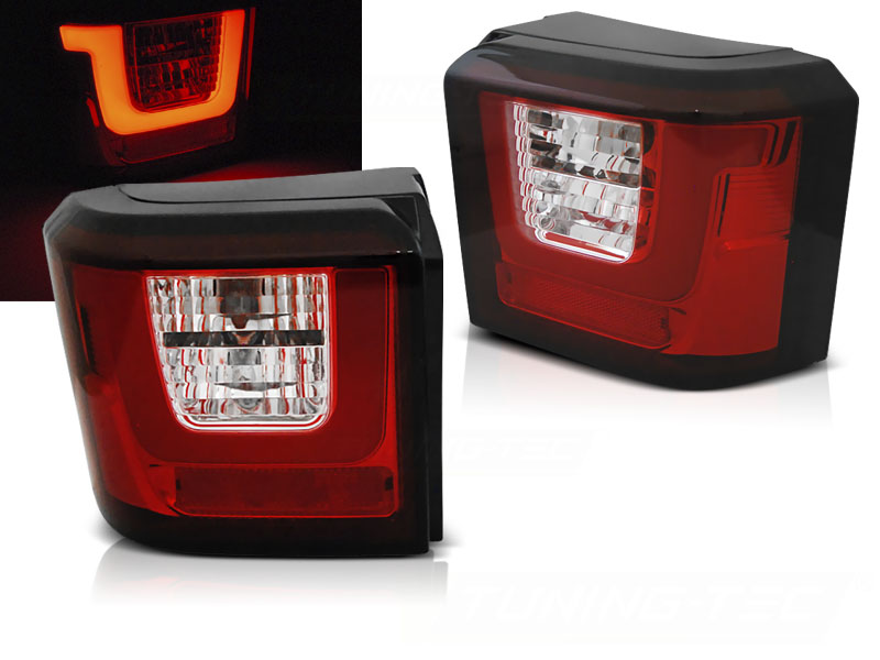 Zadné svetlá VW T4 90-03 LED BAR Red White