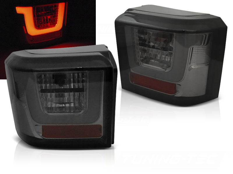 Zadné svetlá VW T4 90-03 LED BAR Smoke