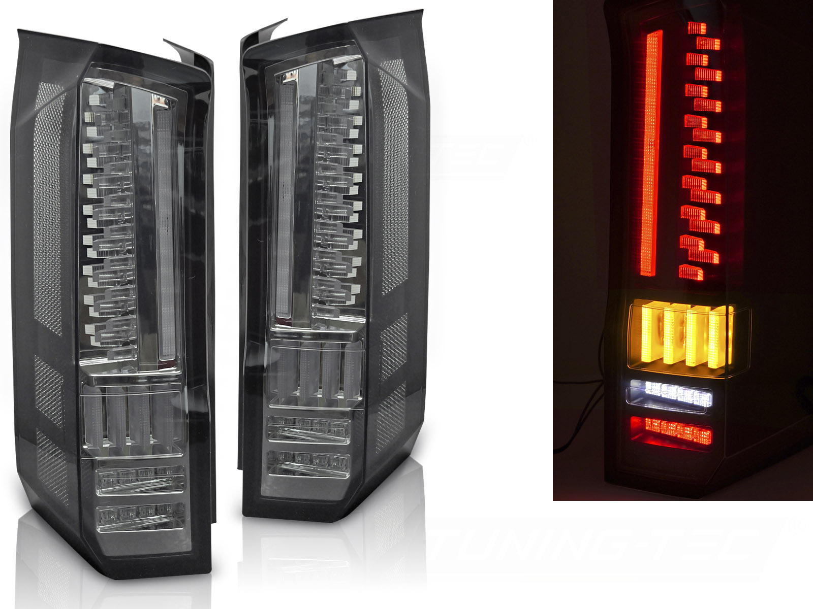 Zadné svetlá VW Crafter 2 LED Dynamic Smoke