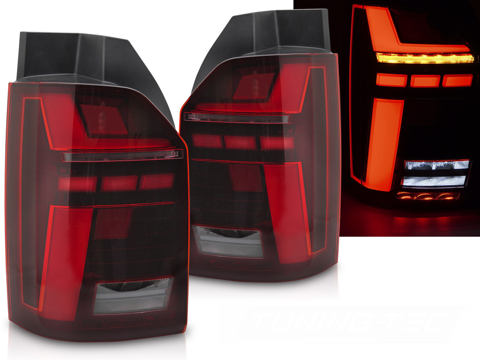 Zadné svetlá VW T6/T6.1 15-24 Red WL LED BAR