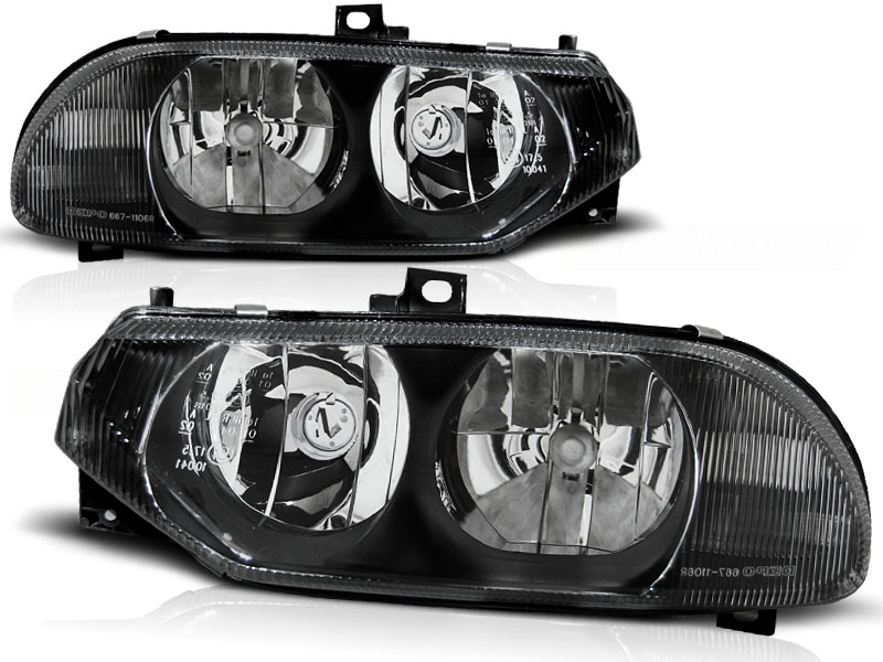 Predné svetlá Alfa Romeo 156 97-03 Black