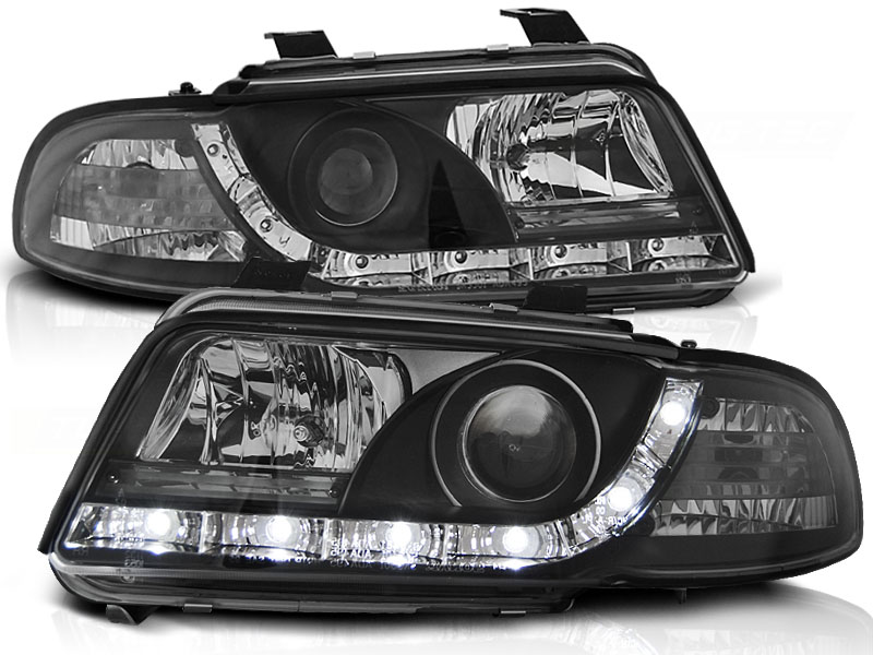 Predné svetlá Audi A4 94-98 Devil Eyes Black