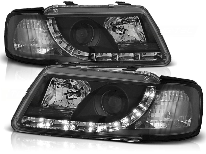 Predné svetlá Audi A3 96-00 Devil Eyes Black