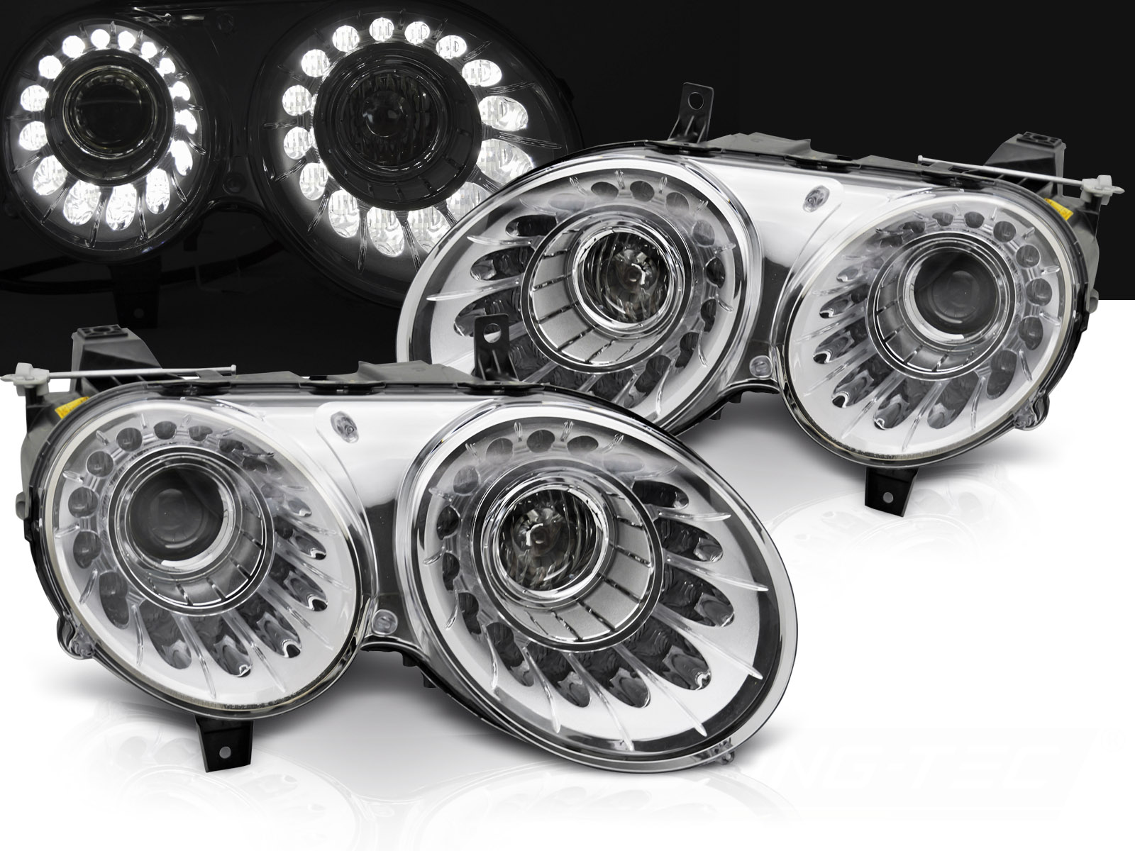 Predné svetlá Bentley Continental GT 03-08 Xenón