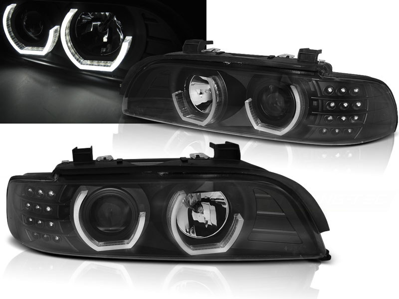 Predné svetlá BMW E39 3D LED Black