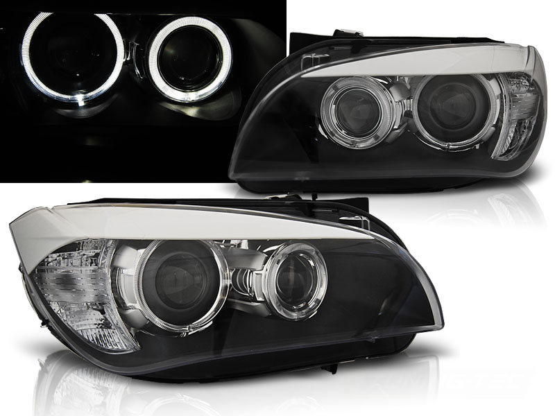 Predné svetlá BMW X1 E84 09-12 Black