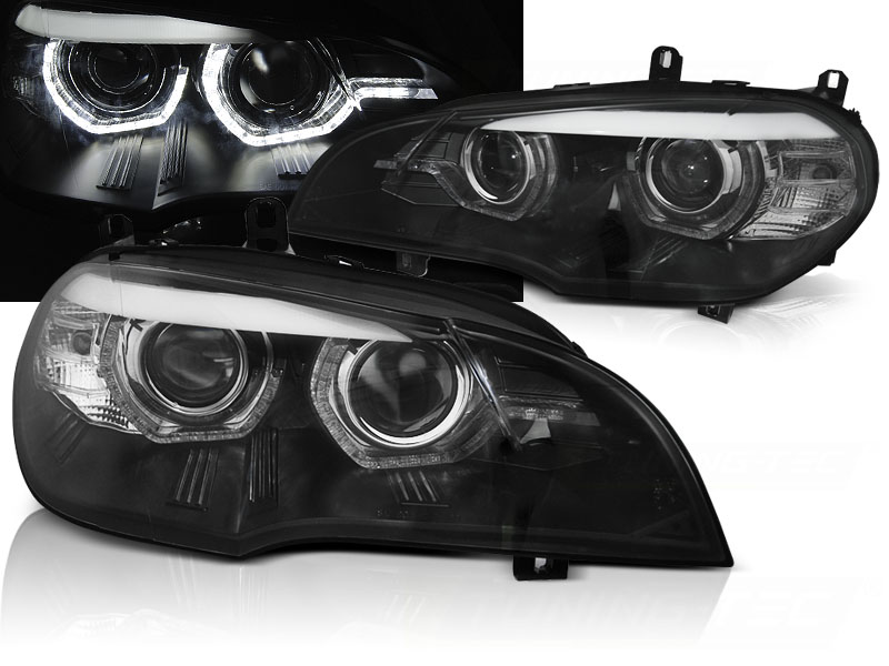 Predné svetlá BMW E70 X5 Xenón AFS Black