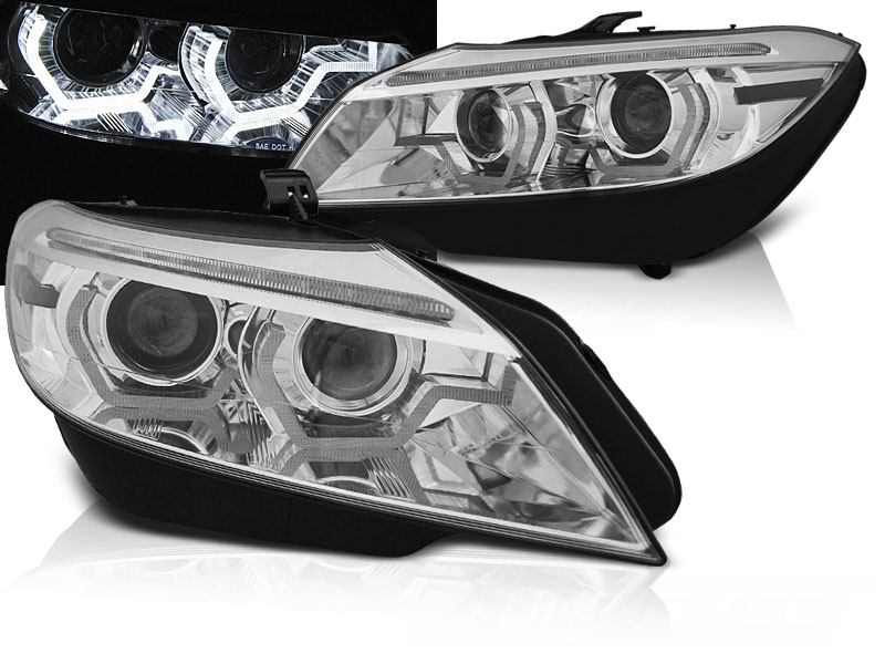 Predné svetlá BMW Z4 E89 09-13 Xenón AFS Chrome