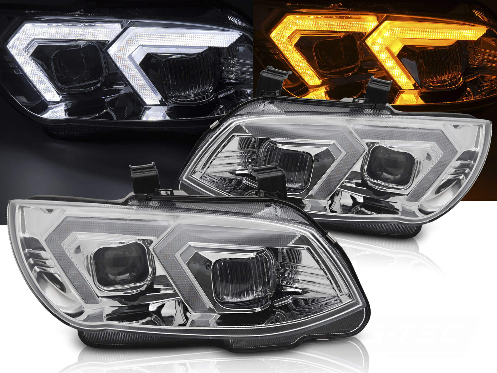 Predné svetlá BMW E92 E93 LCI 10-13 Full LED Chrome