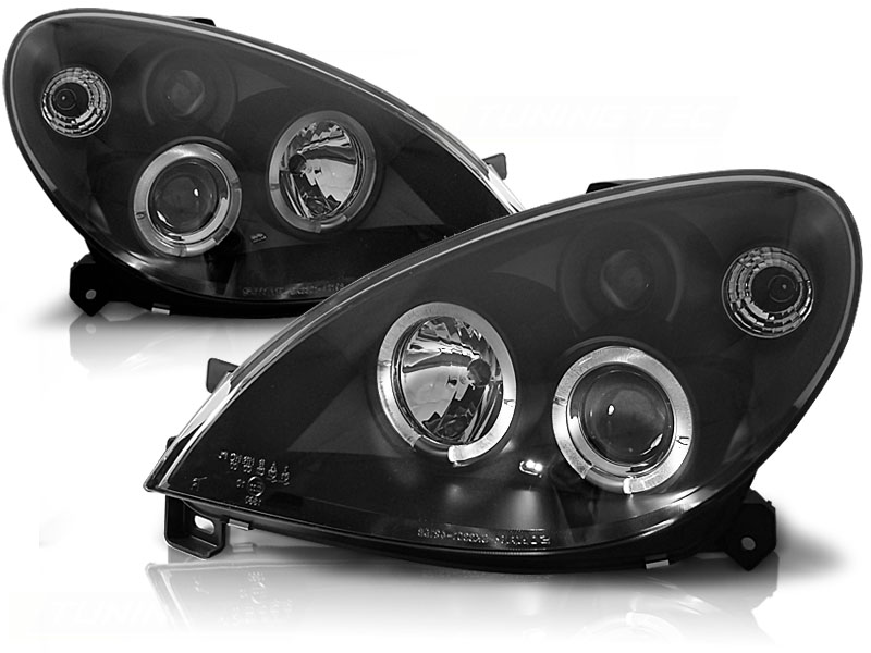 Predné svetlá Citroën Xsara 00-04 Angel Eyes Black