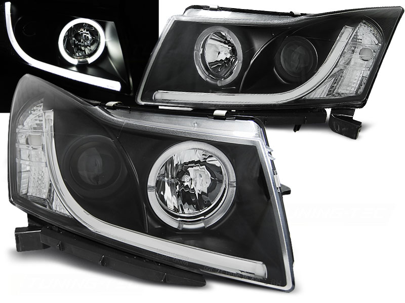 Predné svetlá Chevrolet Cruze Tube Light Black