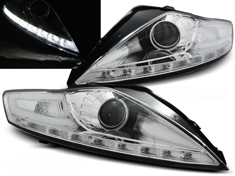 Predné svetlá Ford Mondeo 07-10 Devil Eyes Chrome