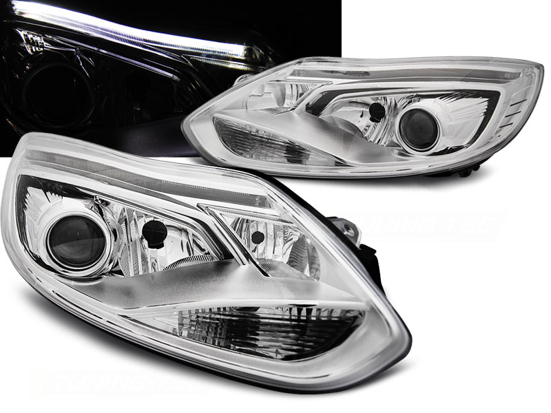 Predné svetlá Ford Focus 3 11-14 Chrome
