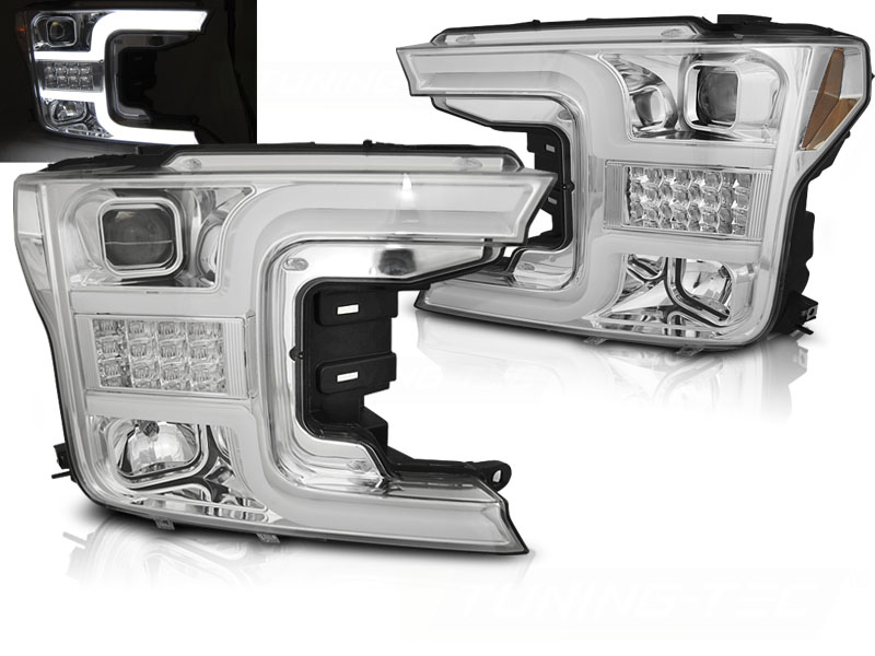 Predné svetlá Ford F150 MK13 17-20 Chrome
