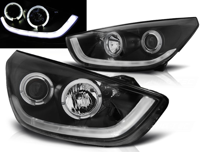 Predné svetlá Hyundai ix35 Black