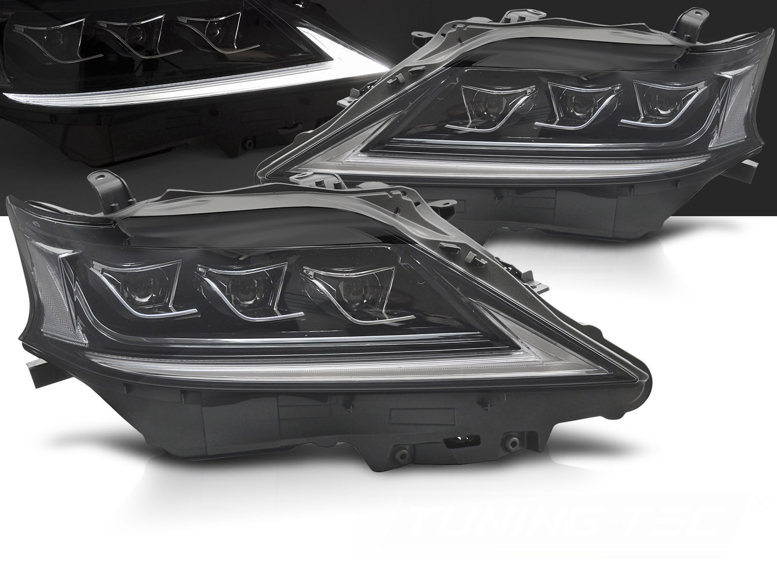 Predné svetlá RX 12-15 Full LED Lexus Black