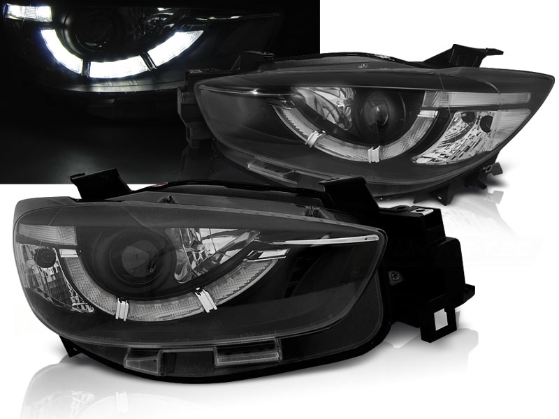 Predné svetlá Mazda CX5 11-15 DRL Black