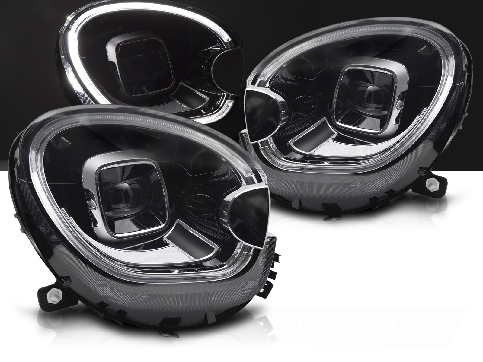 Predné svetlá Mini R60 R61 Full LED Black
