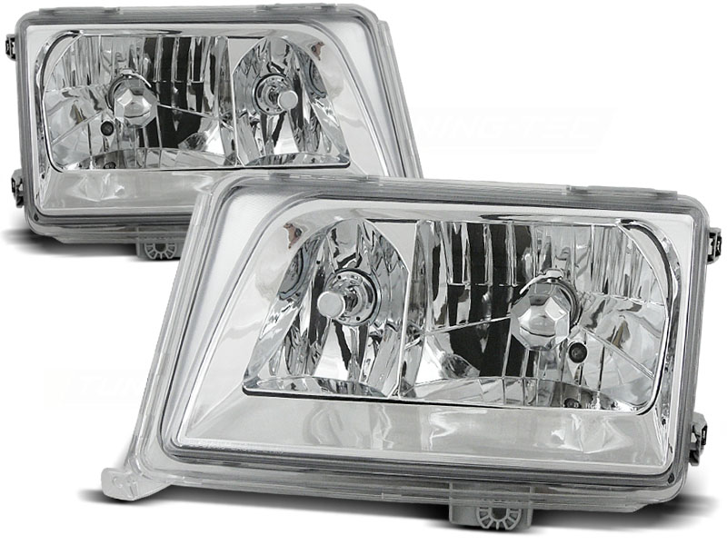 Predné svetlá Mercedes W124 E-Trieda 93-95 Chrome - 03