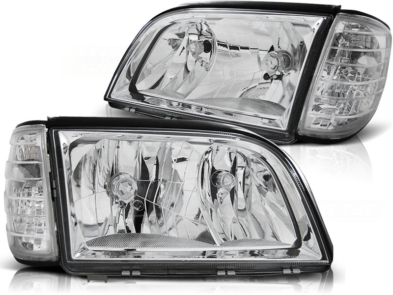 Predné svetlá Mercedes W140 S-Trieda 91-98 Chrome - 73