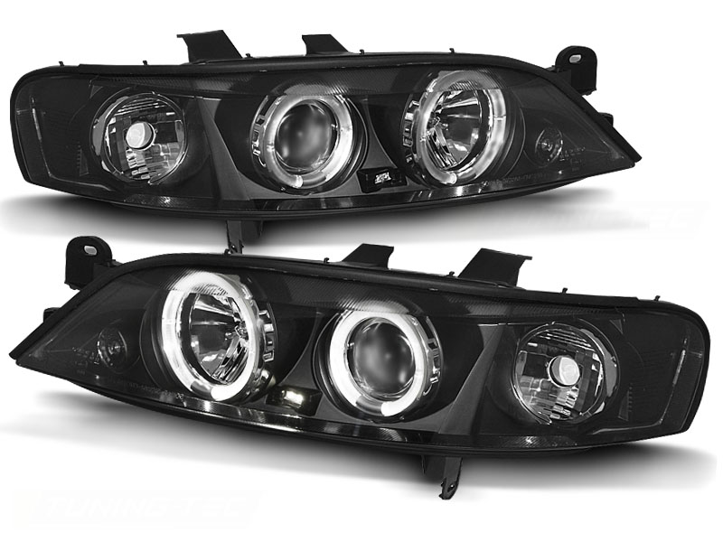 Predné svetlá Opel Vectra B 95-98 Angel Eyes Black