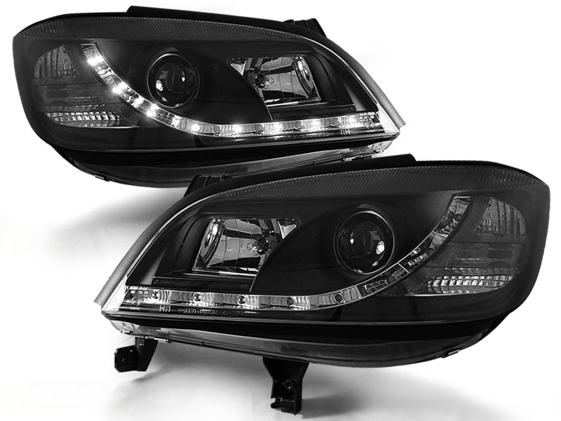Predné svetlá Opel Zafira 99-05 Devil Eyes Black