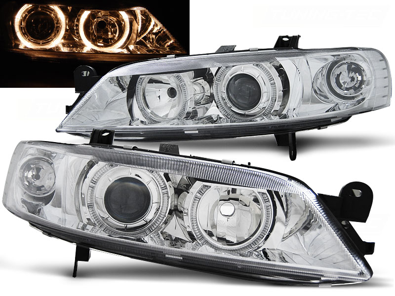 Predné svetlá Opel Vectra B 99-02 Angel Eyes Chrome - 83