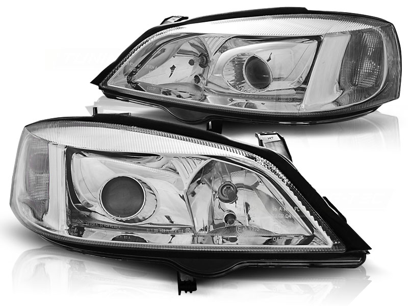 Predné svetlá Opel Astra G 97-04 Chrome