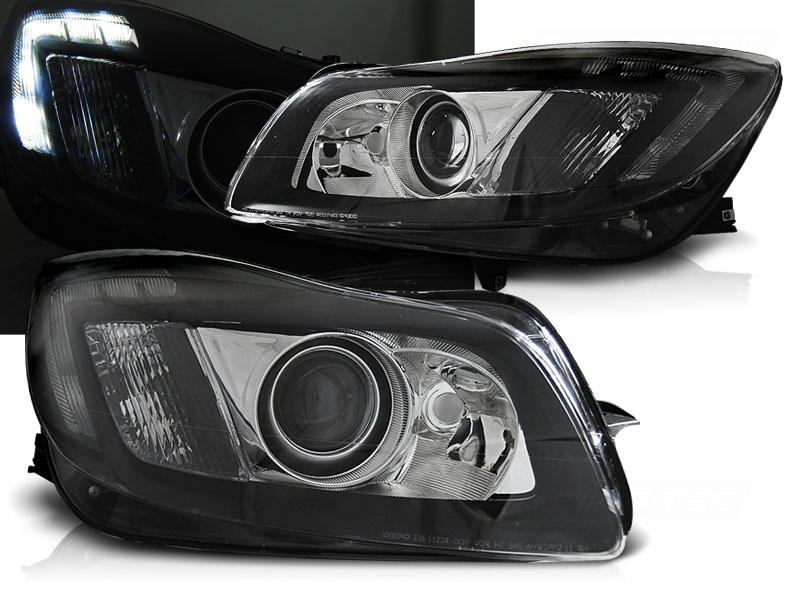 Predné svetlá Opel Insignia 08-12 Black