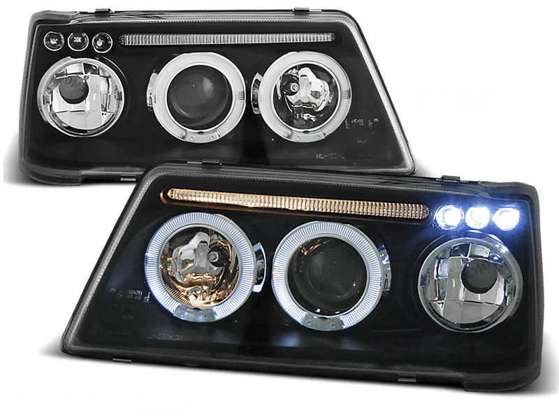 Predné svetlá Peugeot 205 83-96 Angel Eyes Black