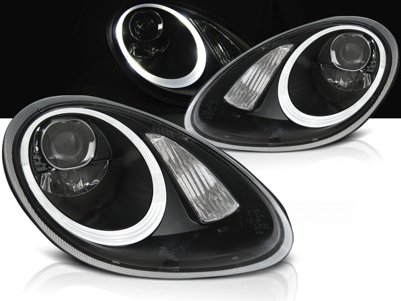 Predné svetlá Porsche Boxster Cayman 987 05-08 Xenón Black